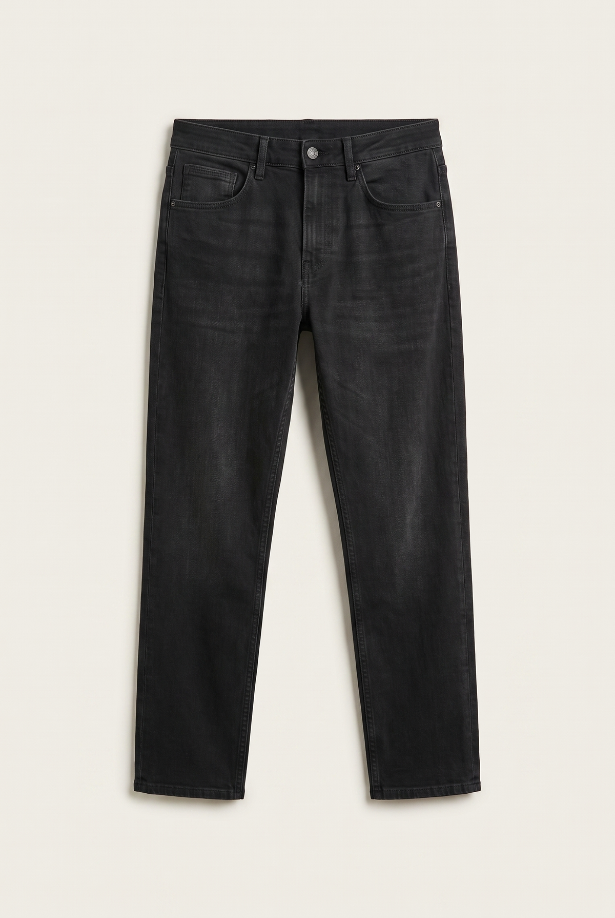 Texas Yüksek Bel Fermuarlı Boru Paça Jean (4412-F01)