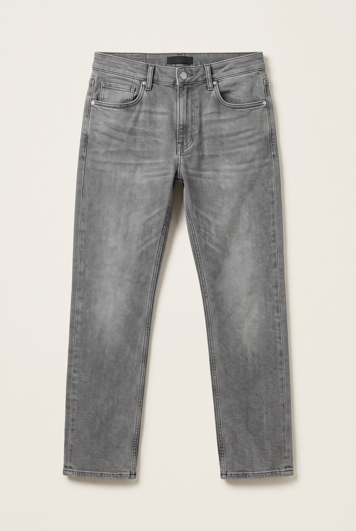 Texas Yüksek Bel Fermuarlı Boru Paça Jean (4412-F09)
