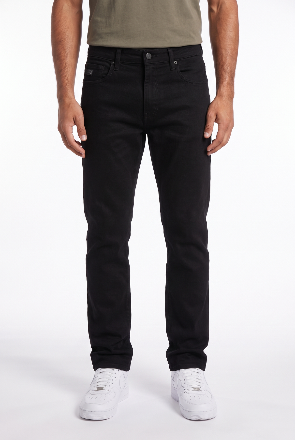 Texas Yüksek Bel Fermuarlı Boru Paça Jean (4400-F28)