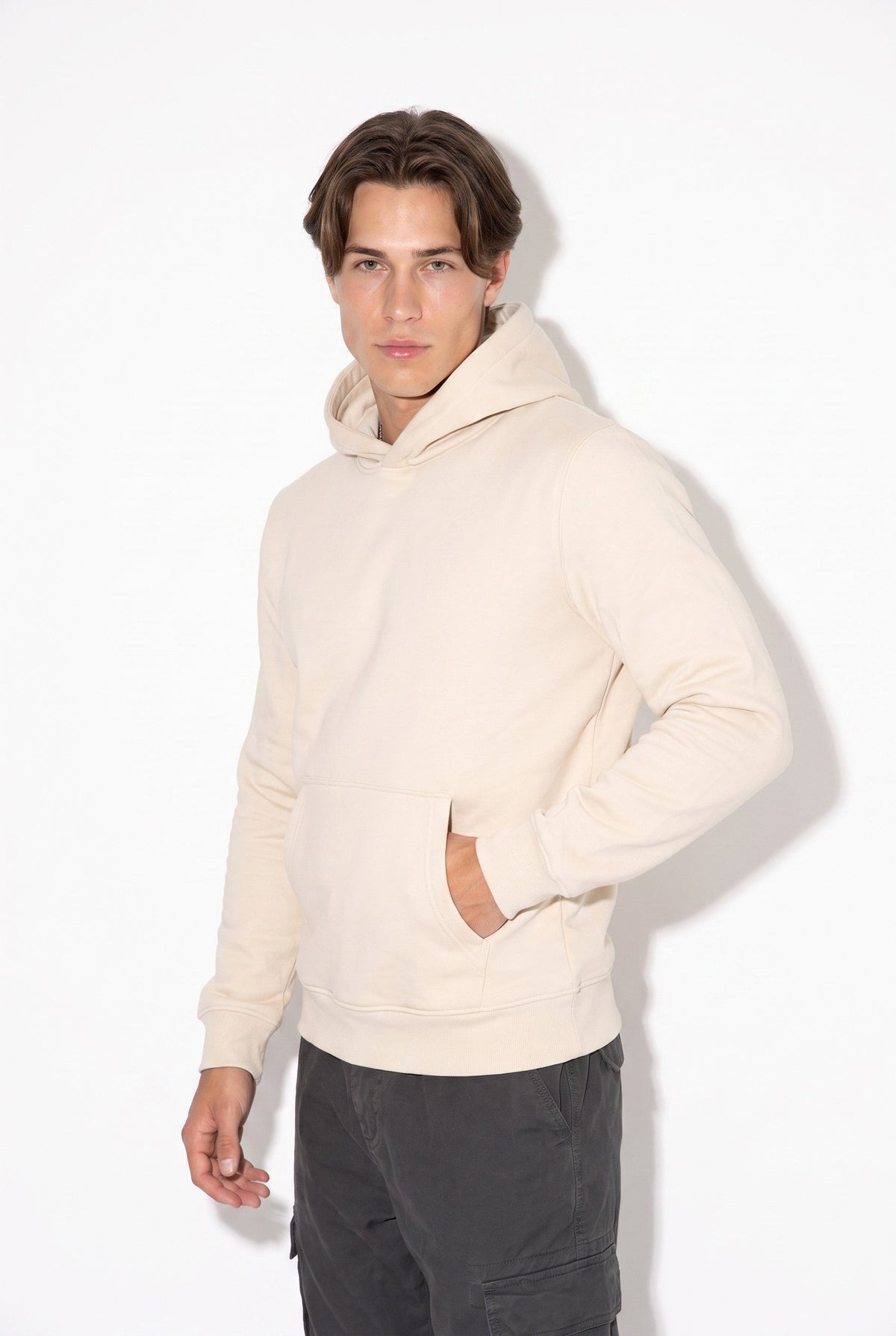 Kapşonlu 3 İplik Sweat (6200)