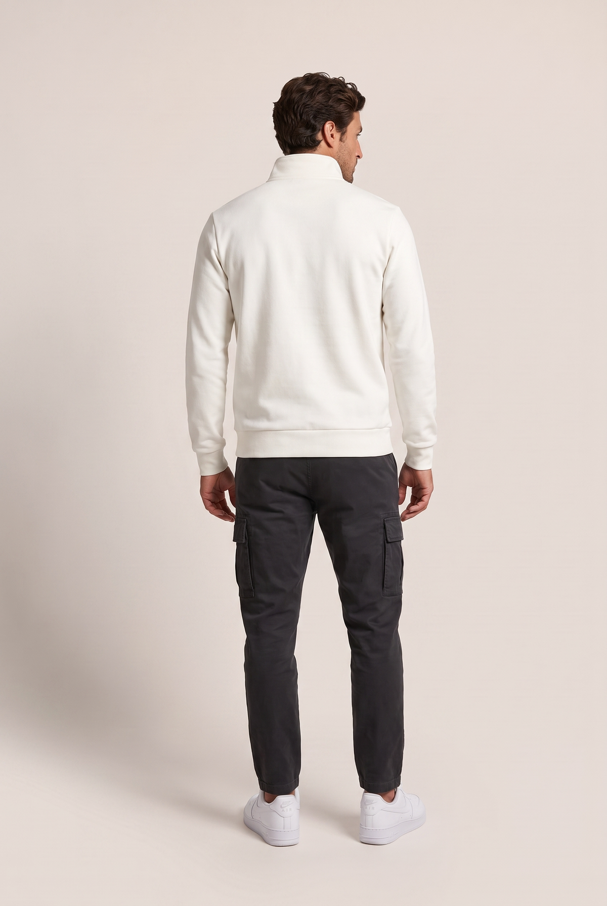 Dik Yaka 3 İplik Sg Sweat (6206)