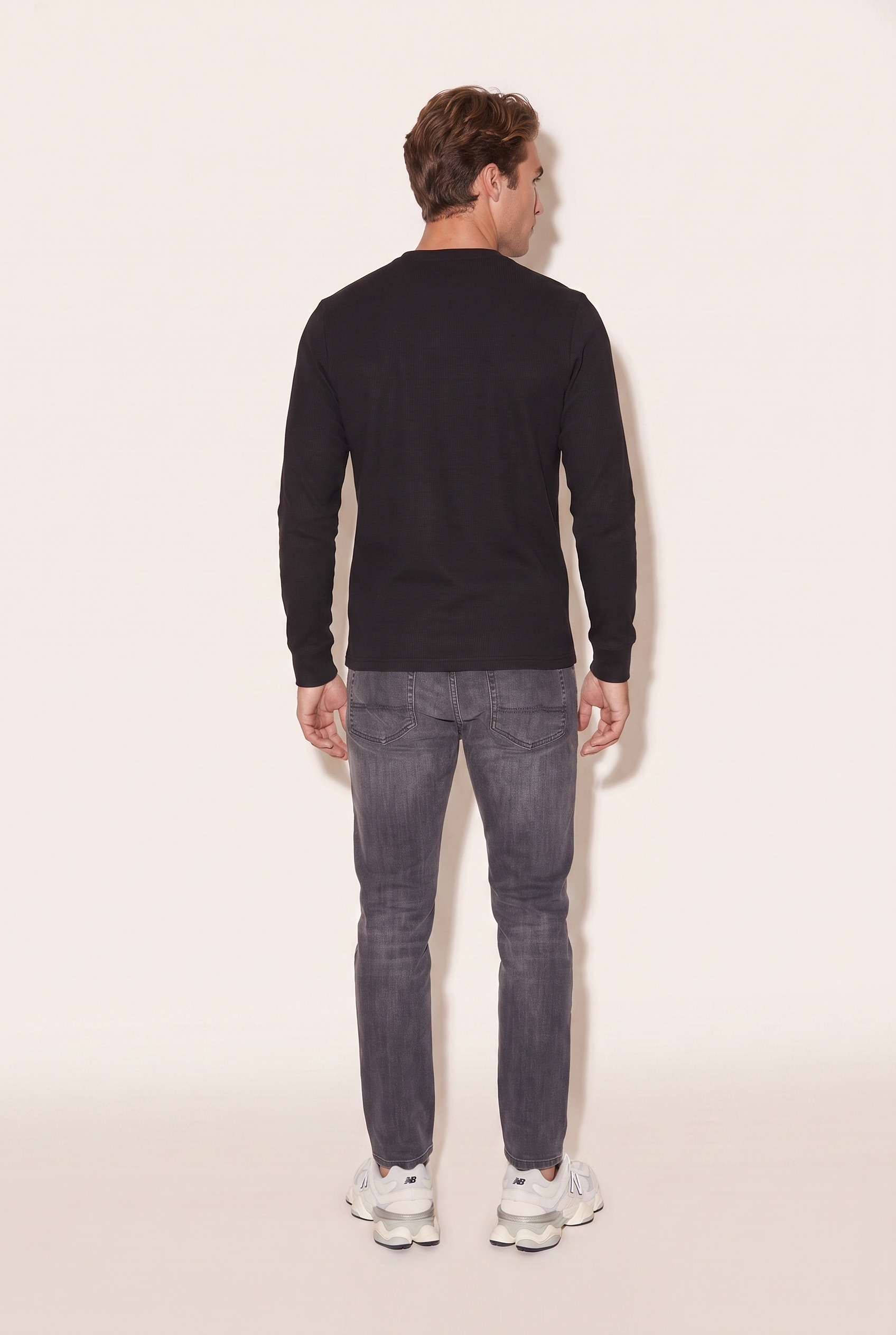 0 Yaka Basic Waffle Sweatshirt (6210)