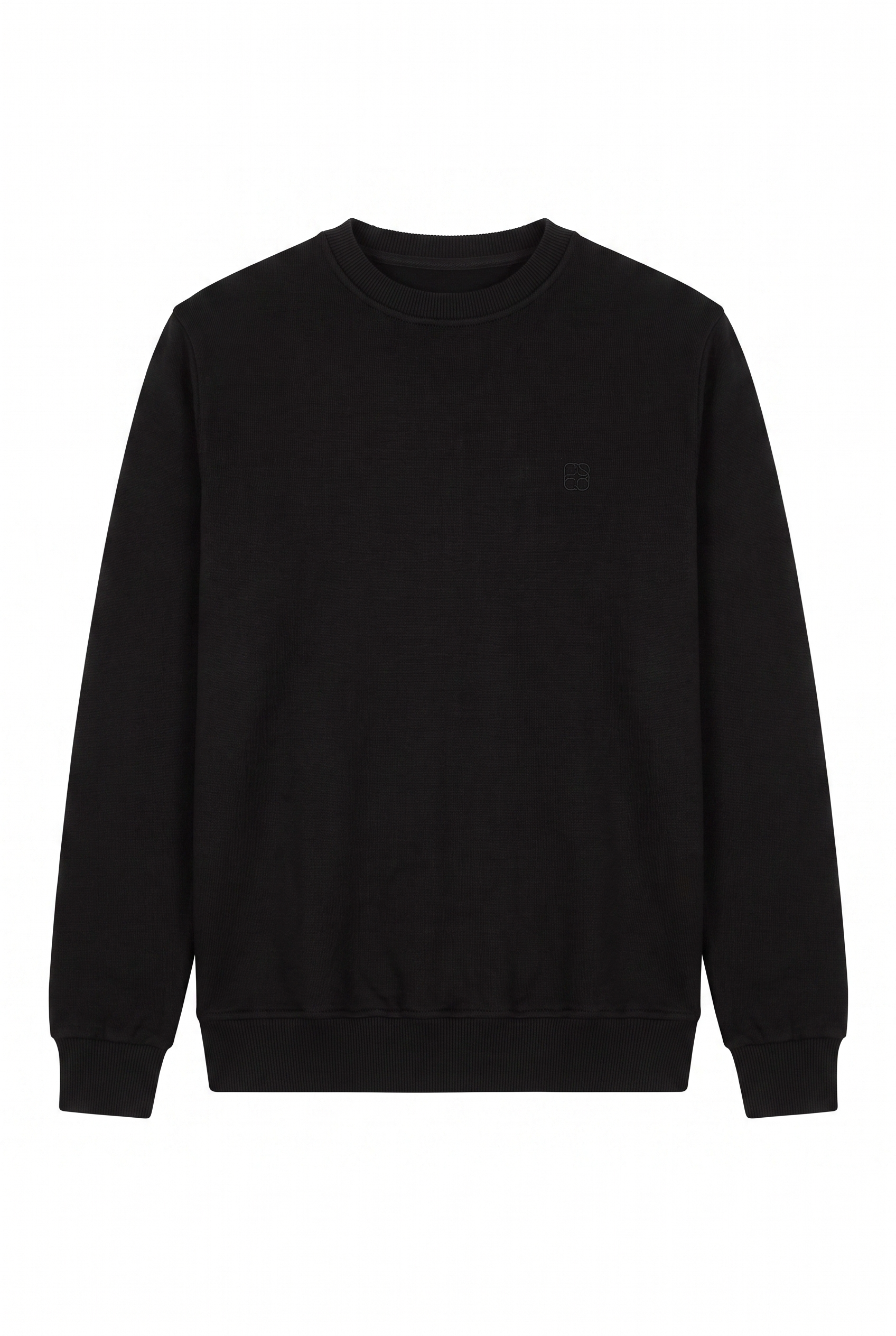 0 Yaka Nakışlı Selanik Sweat (6212)