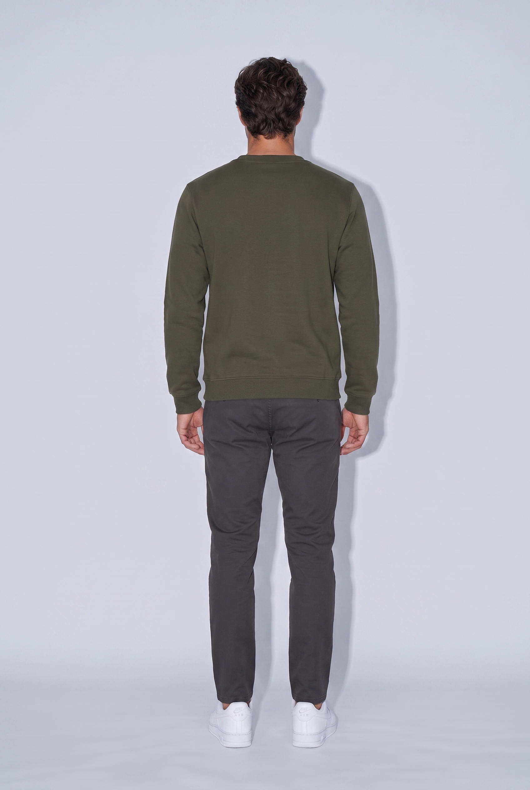 0 Yaka Nakışlı Selanik Sweat (6212)