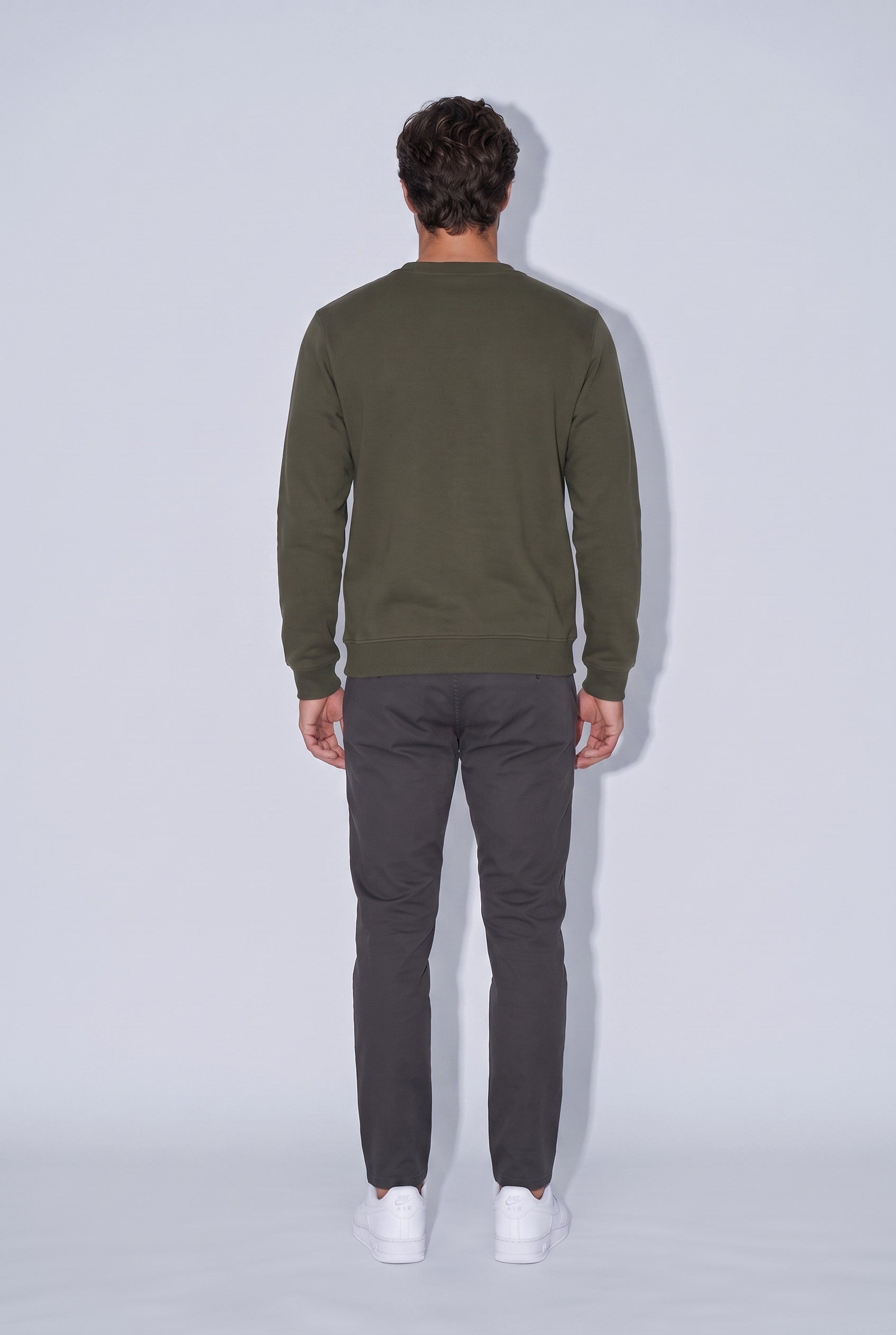 0 Yaka Nakışlı Selanik Sweat (6212)