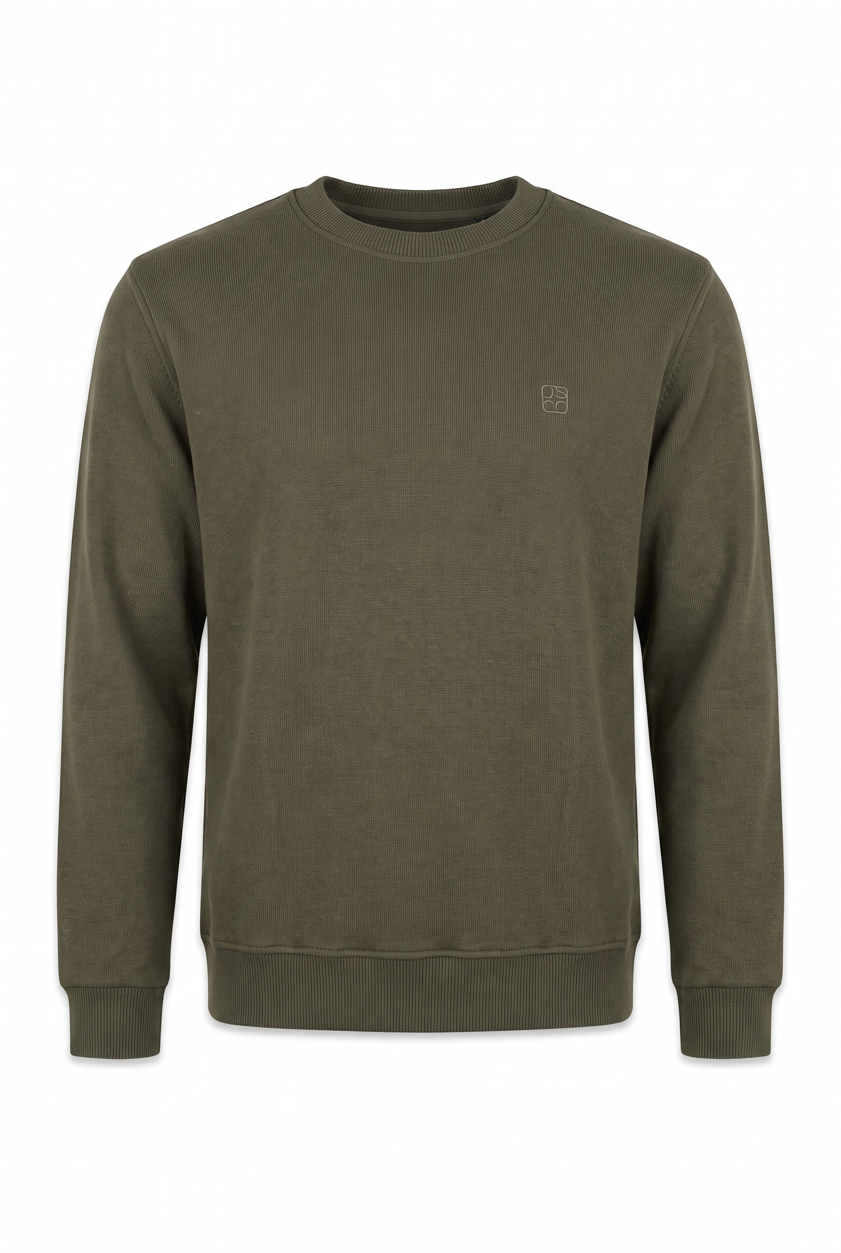 0 Yaka Nakışlı Selanik Sweat (6212)