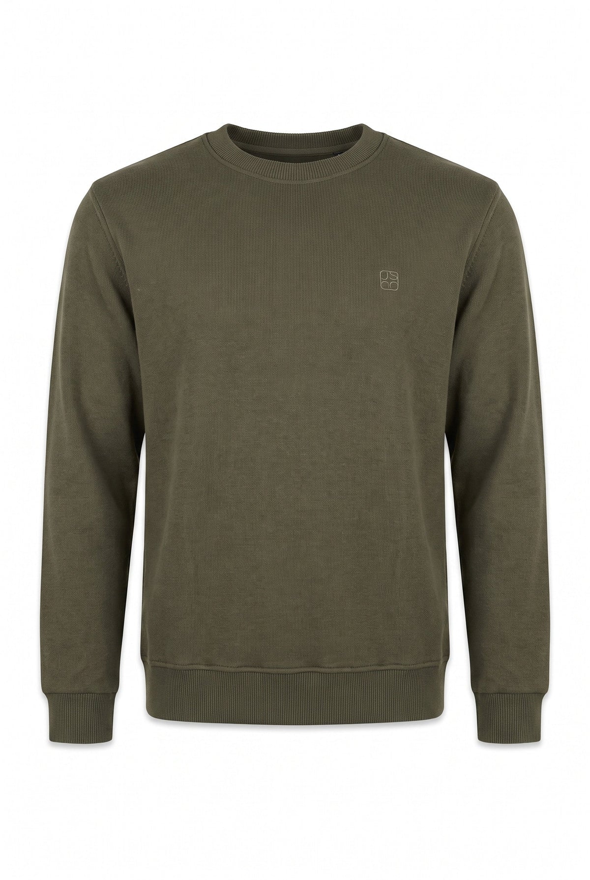 0 Yaka Nakışlı Selanik Sweat (6212)
