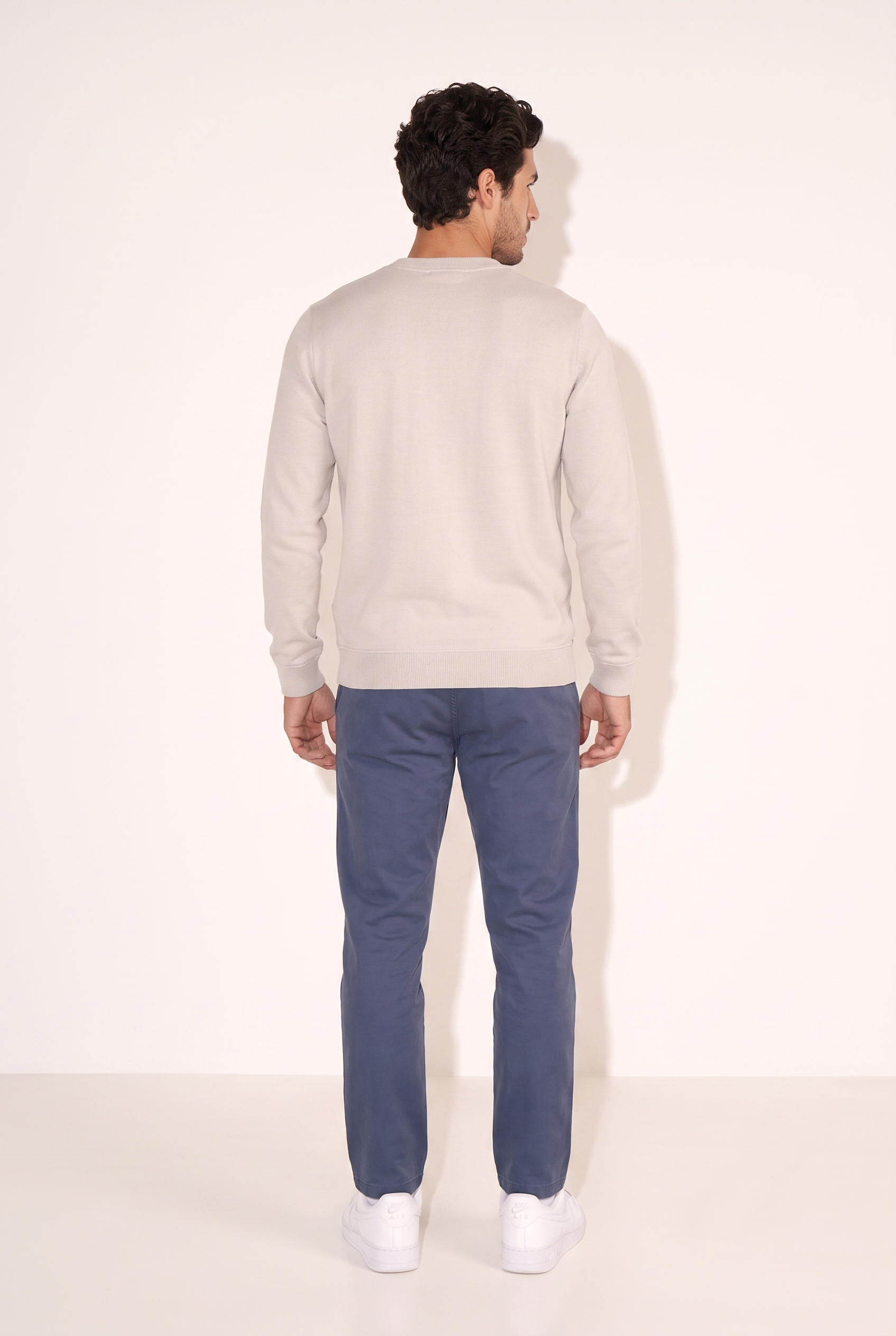 0 Yaka Nakışlı Selanik Sweat (6212)