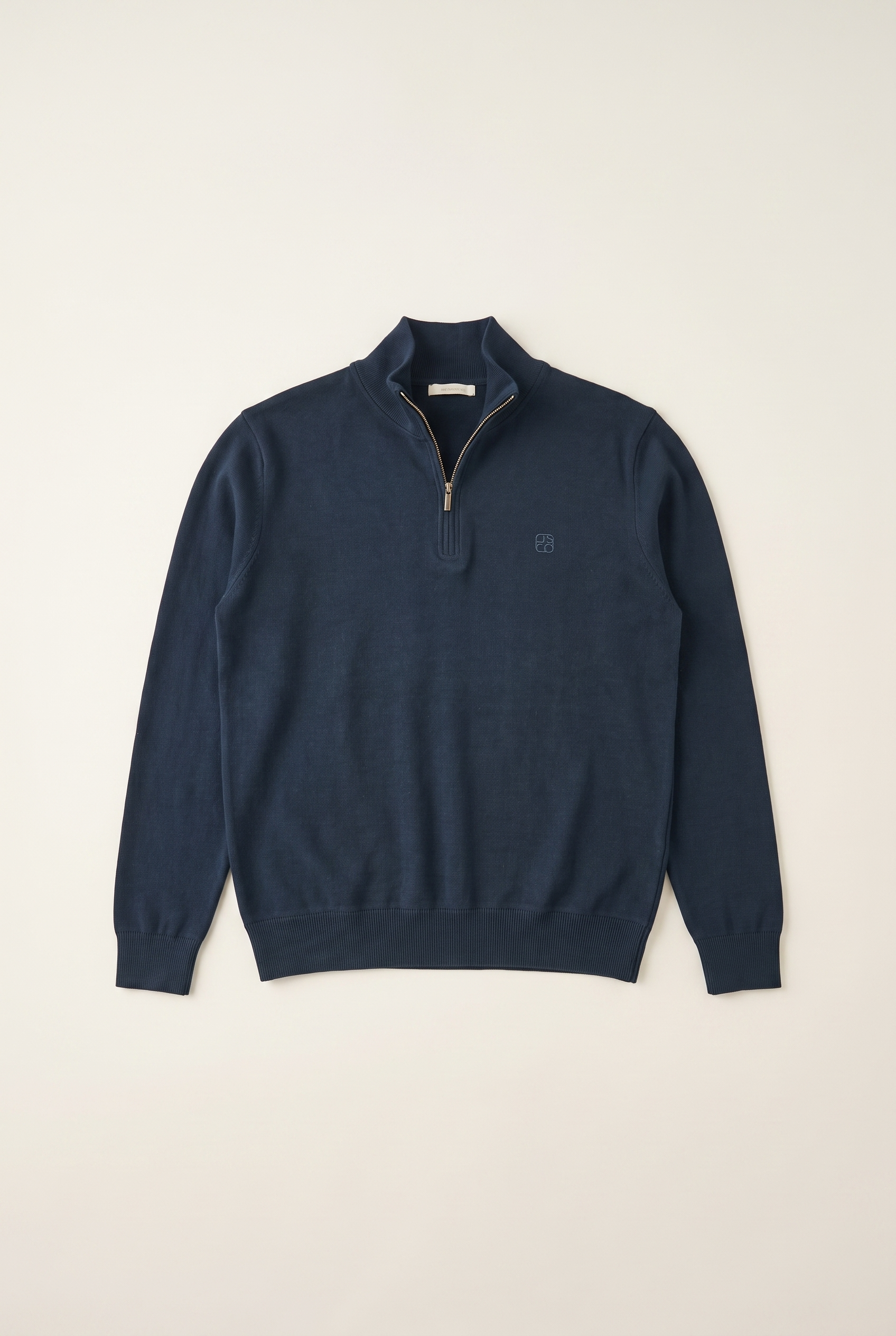Dik Yaka Nakışlı Selanik Sweat (6213)