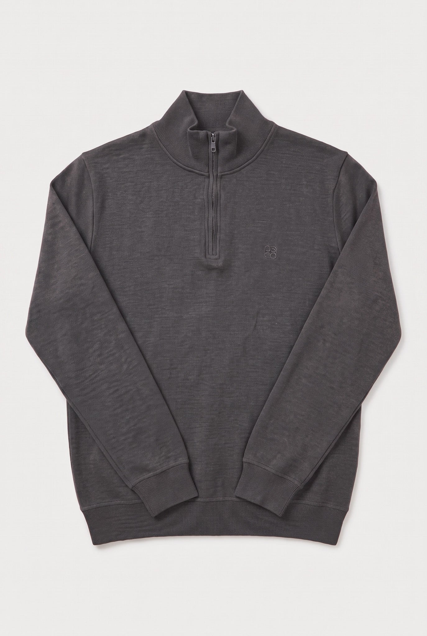Dik Yaka Nakışlı Selanik Sweat (6213)