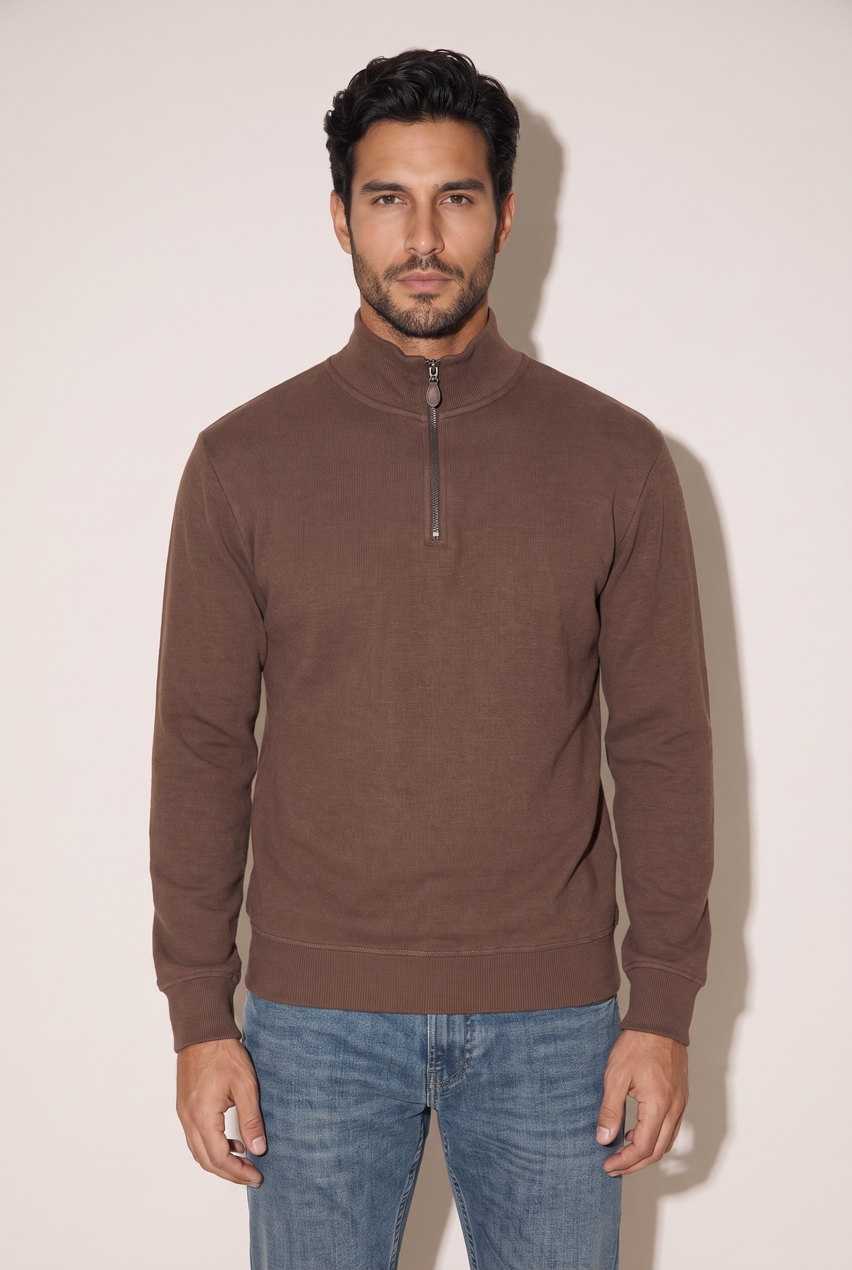 Dik Yaka Selanik Sweat (6217)