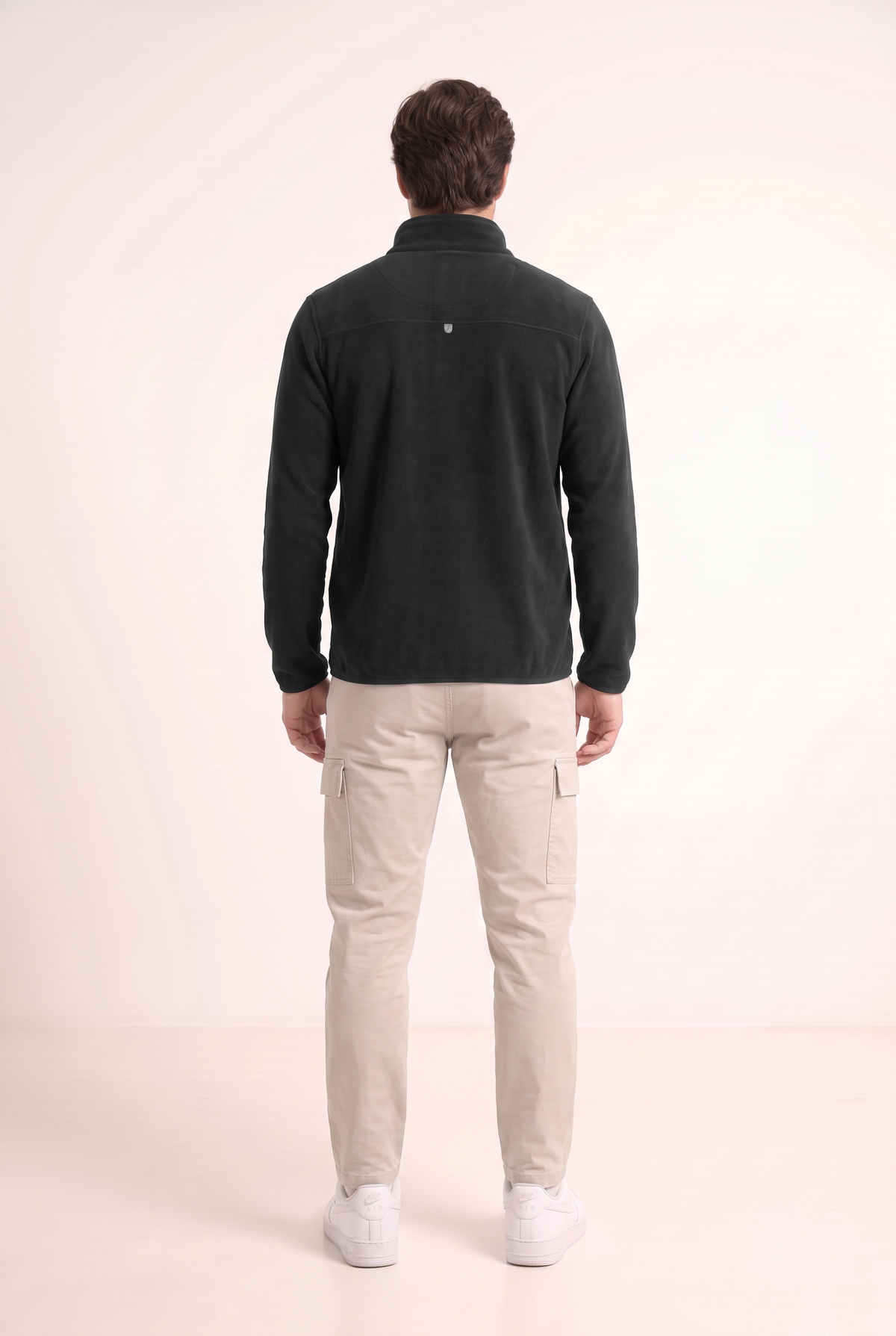 Basic Dik Yaka Polar Sweatshirt (6240)