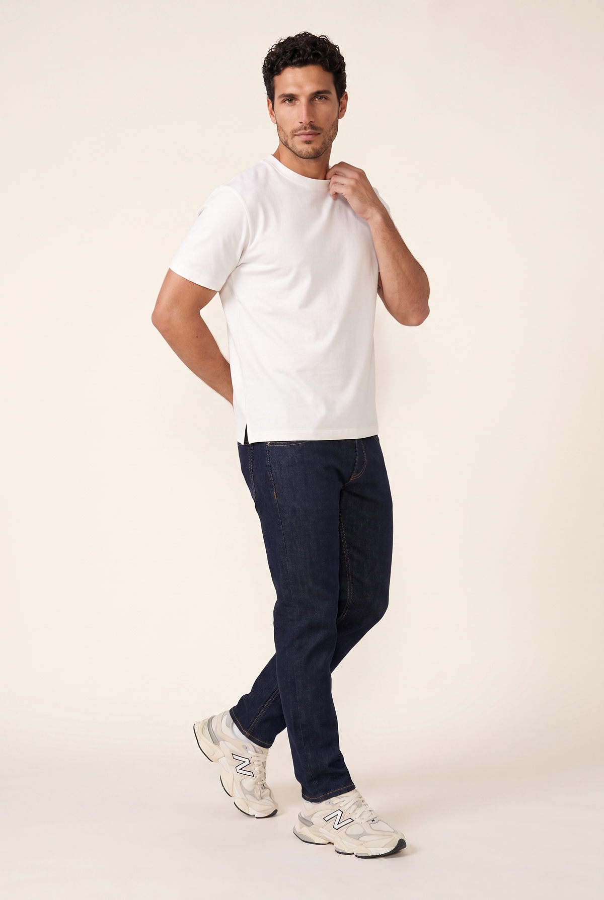 0 Yaka Double Face T-Shirt (6227)