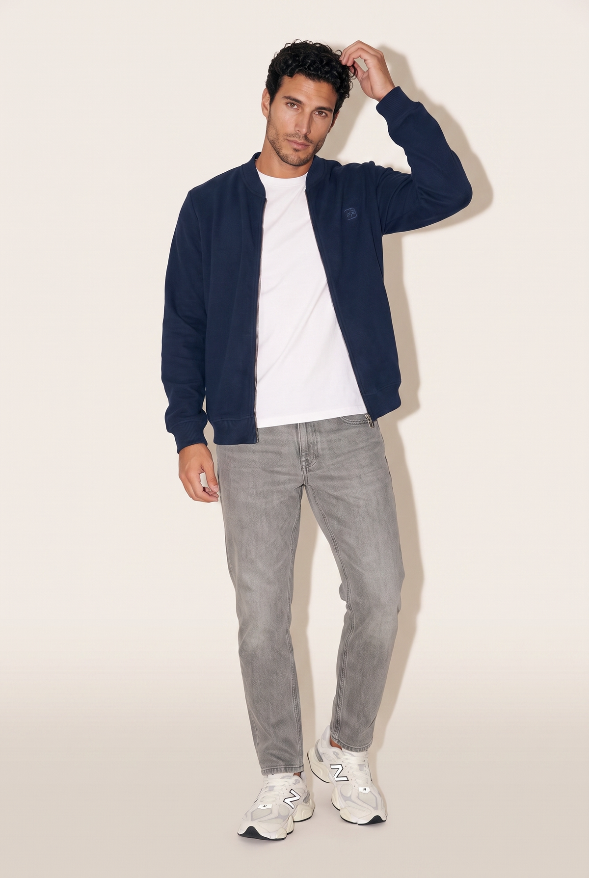 Dik Yaka Bomber Hırka (6215)