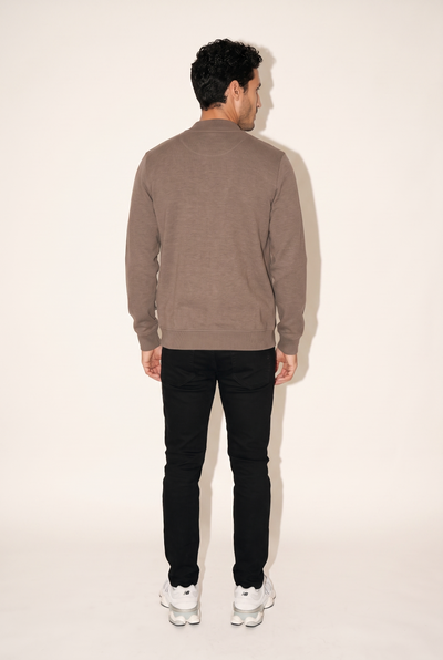 Dik Yaka Bomber Hırka (6215)