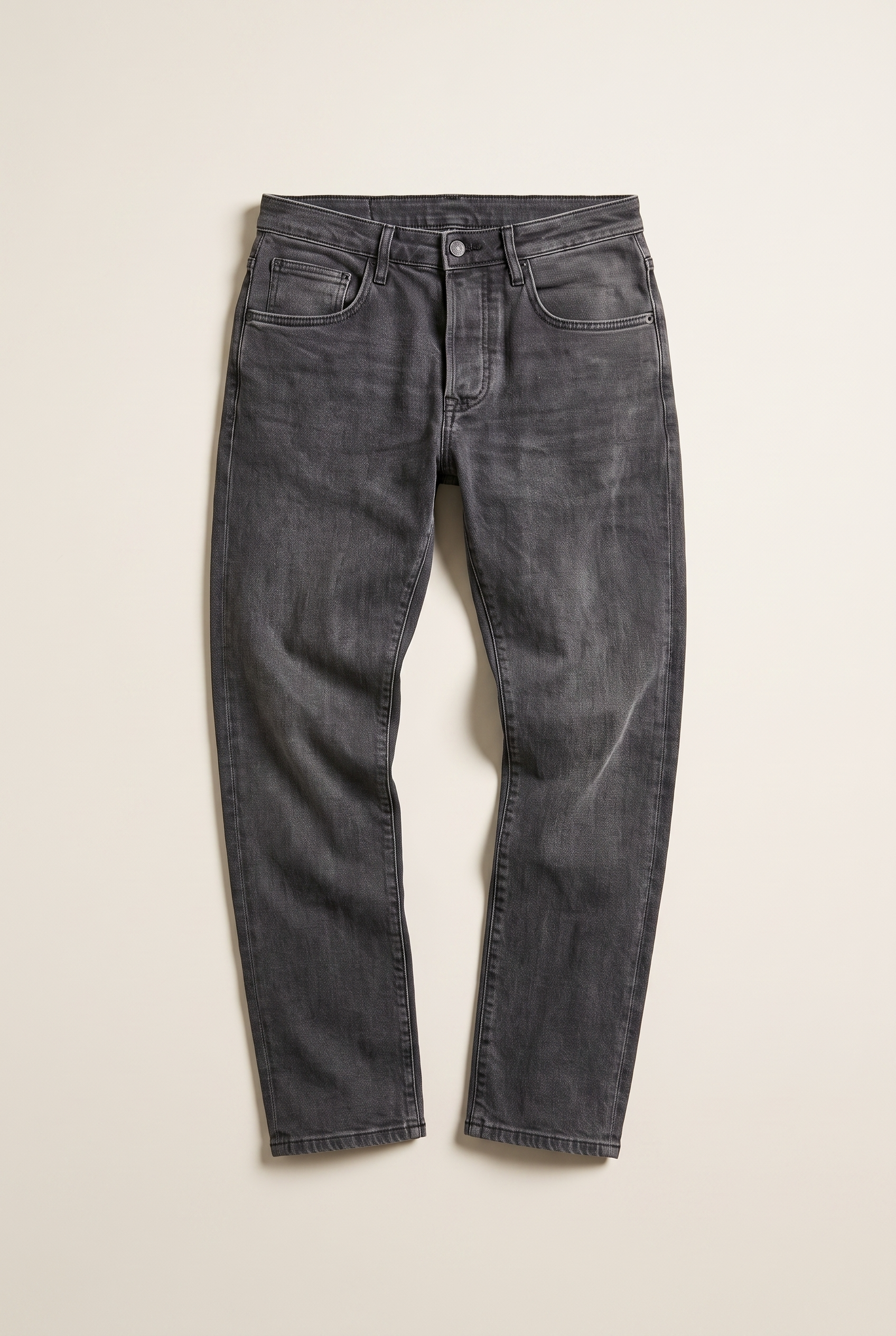 Napoli Normal Bel Düğmeli Dar Paça Jean (1115-F03)