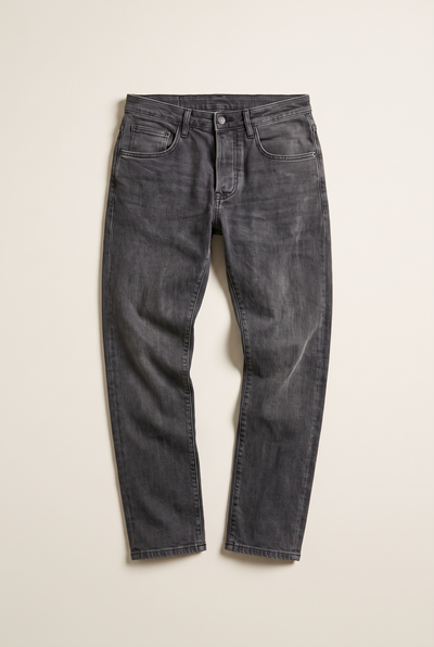 Napoli Normal Bel Düğmeli Dar Paça Jean (1115-F03)