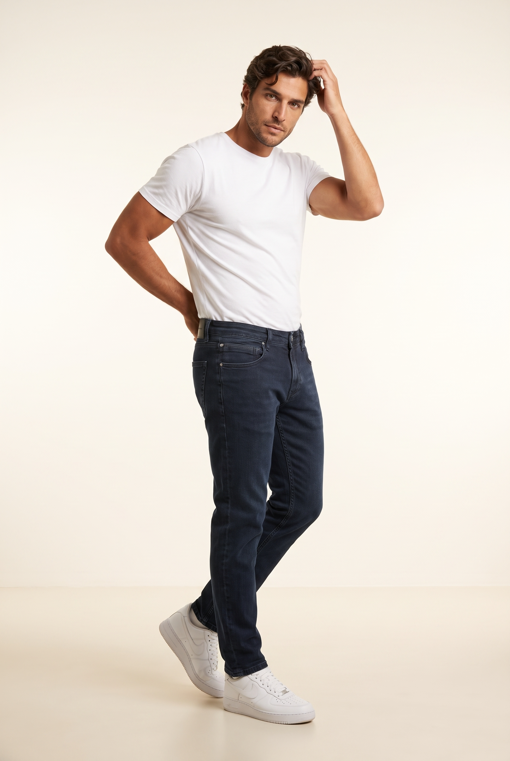 Parma Normal Bel Fermuarlı Boru Paça Jean (2213-F08)