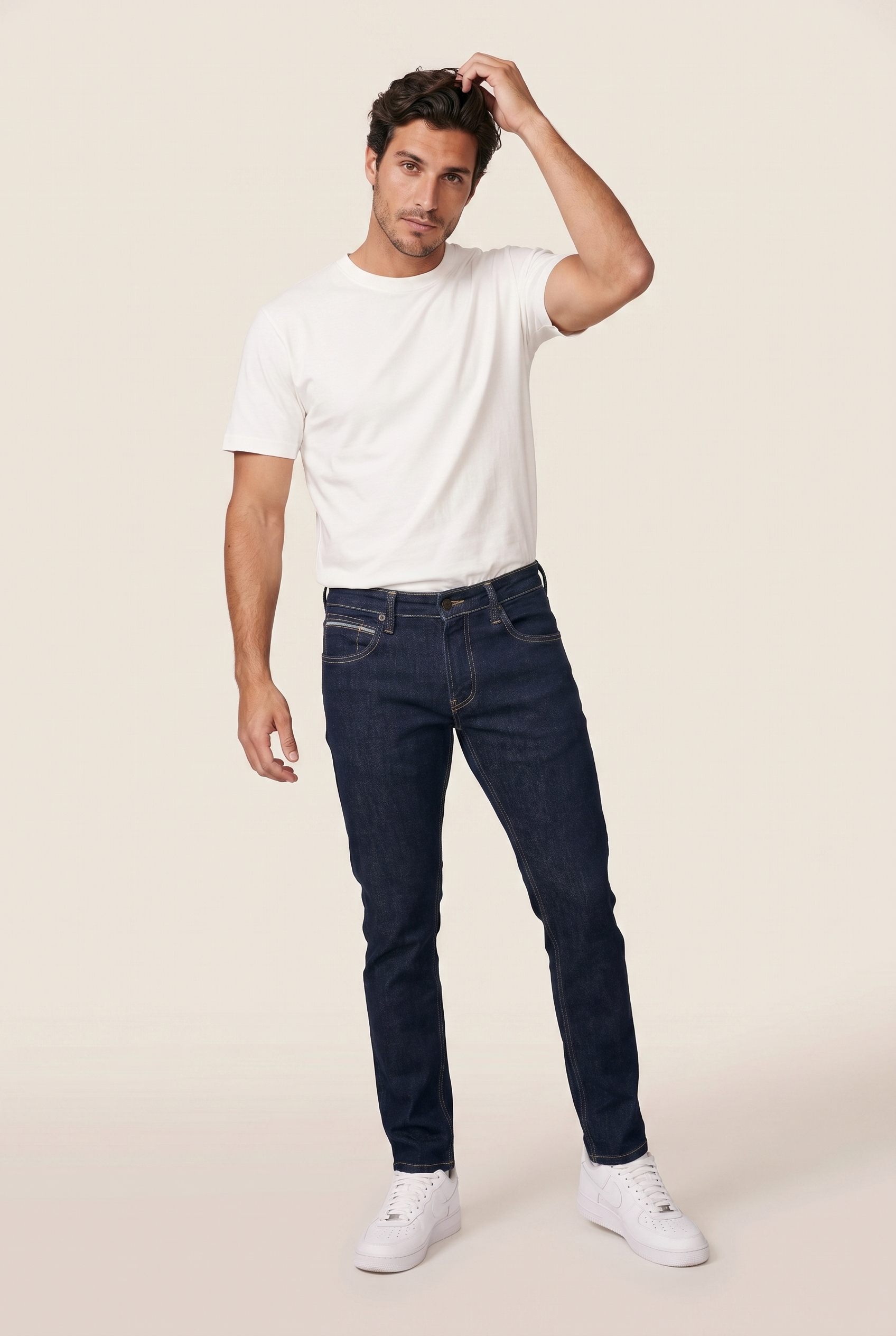 Parma Normal Bel Fermuarlı Boru Paça Jean (2213-F10)