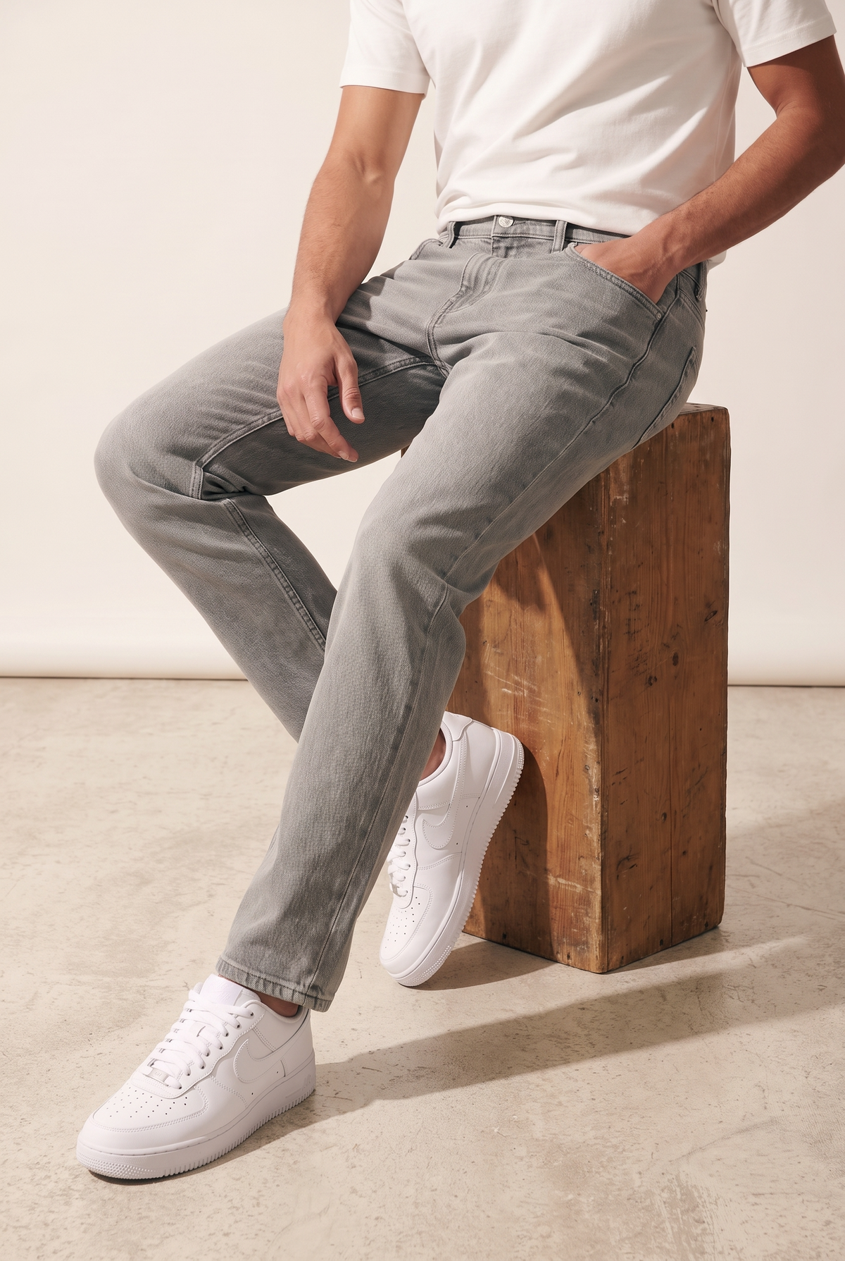 Parma Normal Bel Fermuarlı Boru Paça Jean (2203-F04)