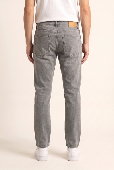 Texas Yüksek Bel Fermuarlı Boru Paça Jean (4400-F04)