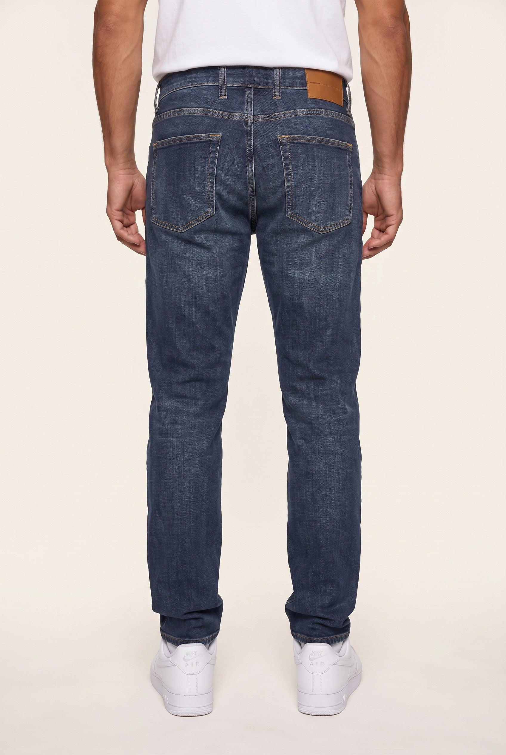 Texas Yüksek Bel Fermuarlı Boru Paça Jean (4400-F14)