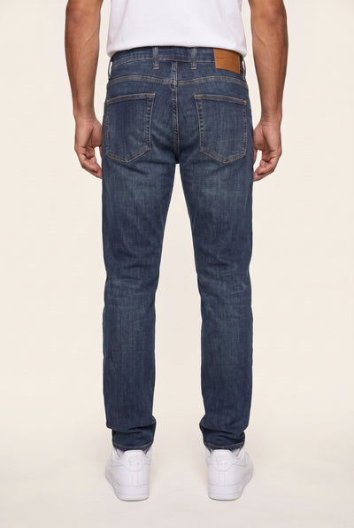 Texas Yüksek Bel Fermuarlı Boru Paça Jean (4400-F14)