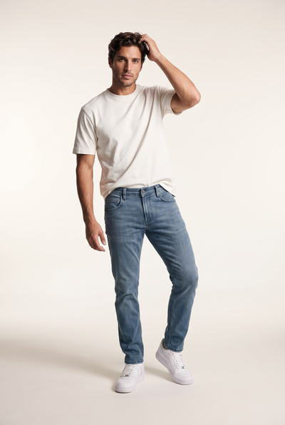 Parma Normal Bel Fermuarlı Boru Paça Jean (2213-F22)