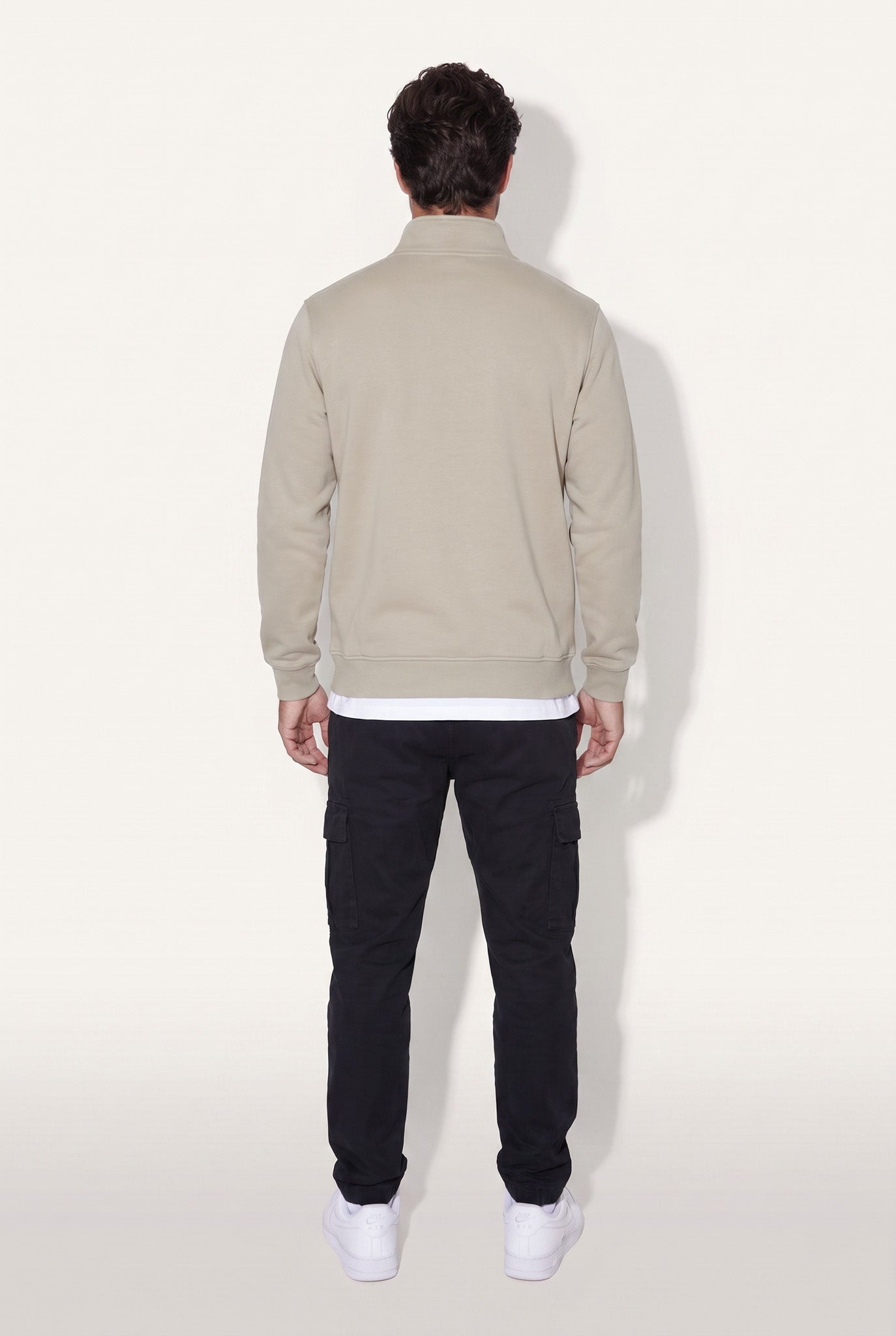 Dik Yaka 3 İplik Sweat (6203)