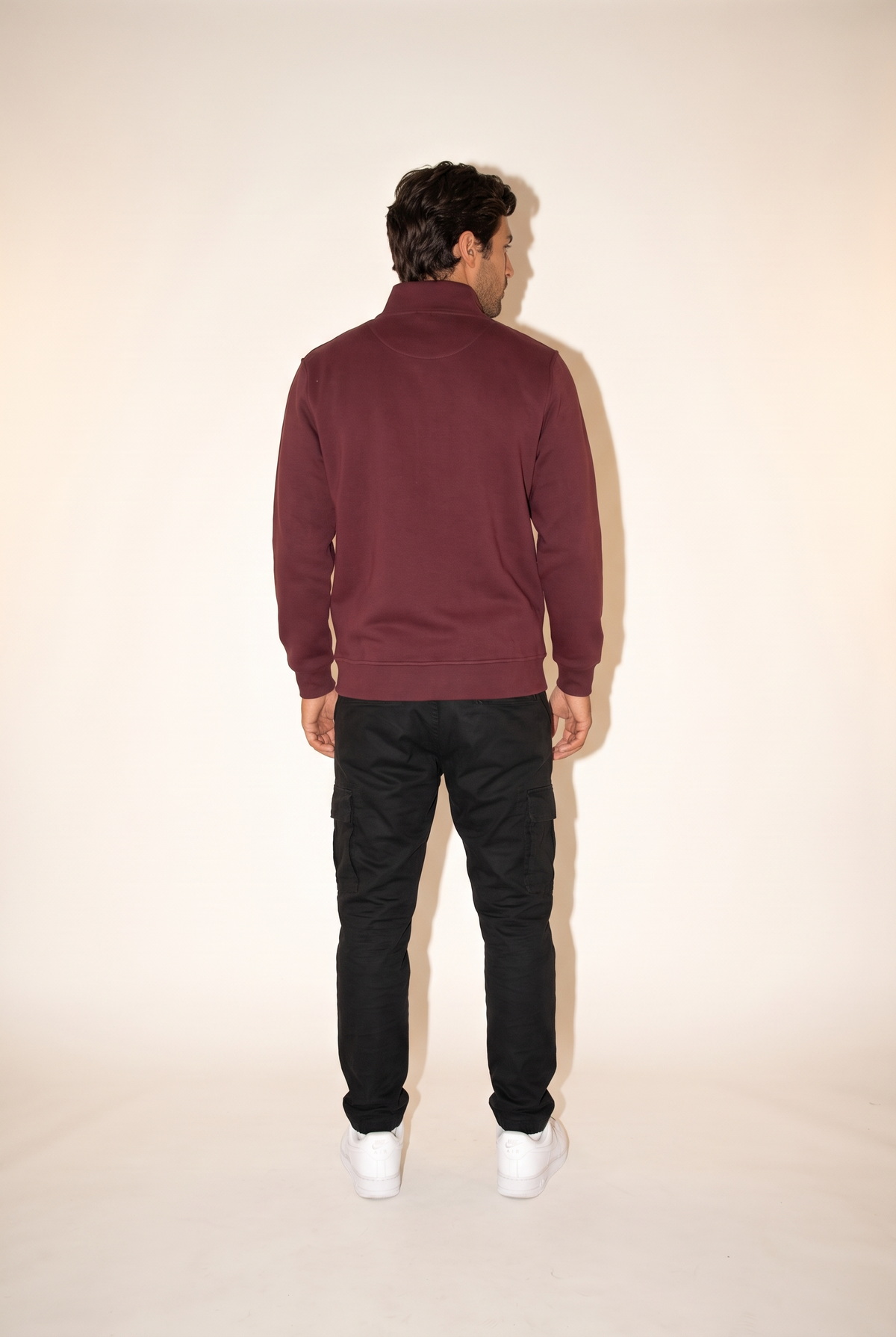 Dik Yaka 3 İplik Sweat (6203)
