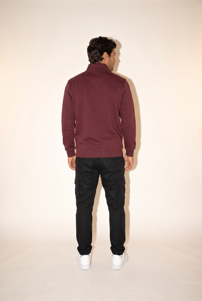 Dik Yaka 3 İplik Sweat (6203)