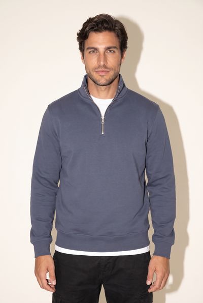 Dik Yaka 3 İplik Sweat (6203)