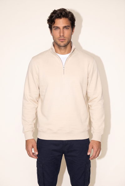 Dik Yaka 3 İplik Sweat (6203)
