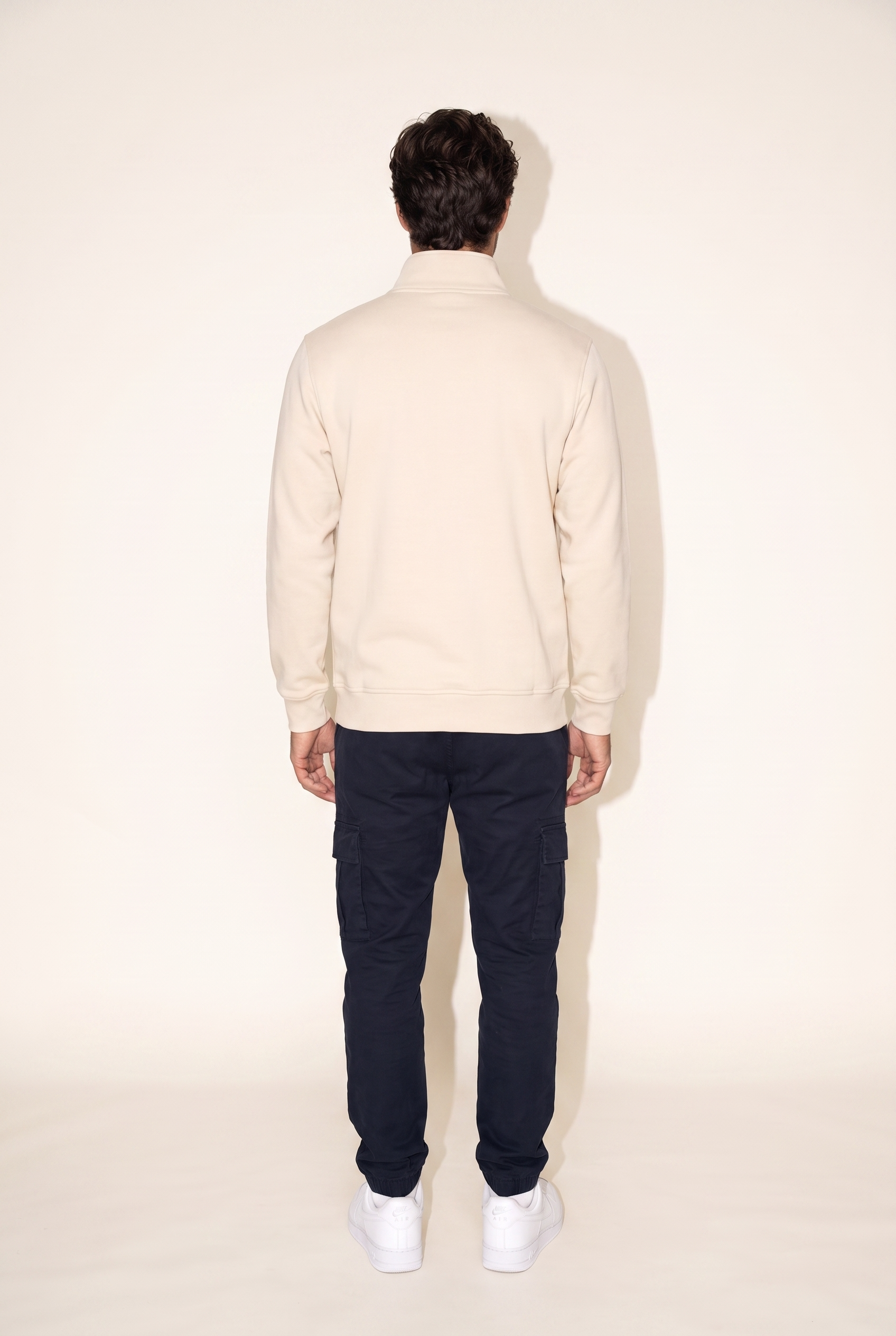 Dik Yaka 3 İplik Sweat (6203)