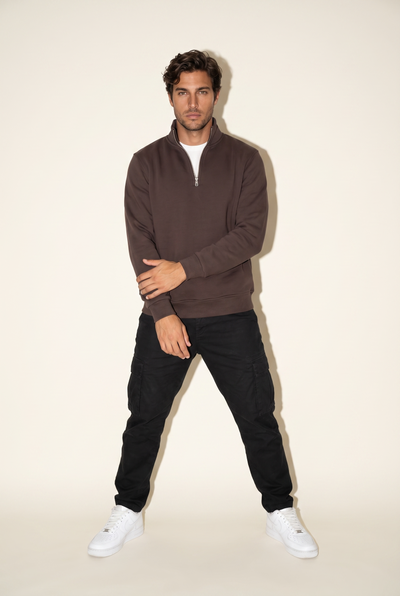 Dik Yaka 3 İplik Sweat (6203)