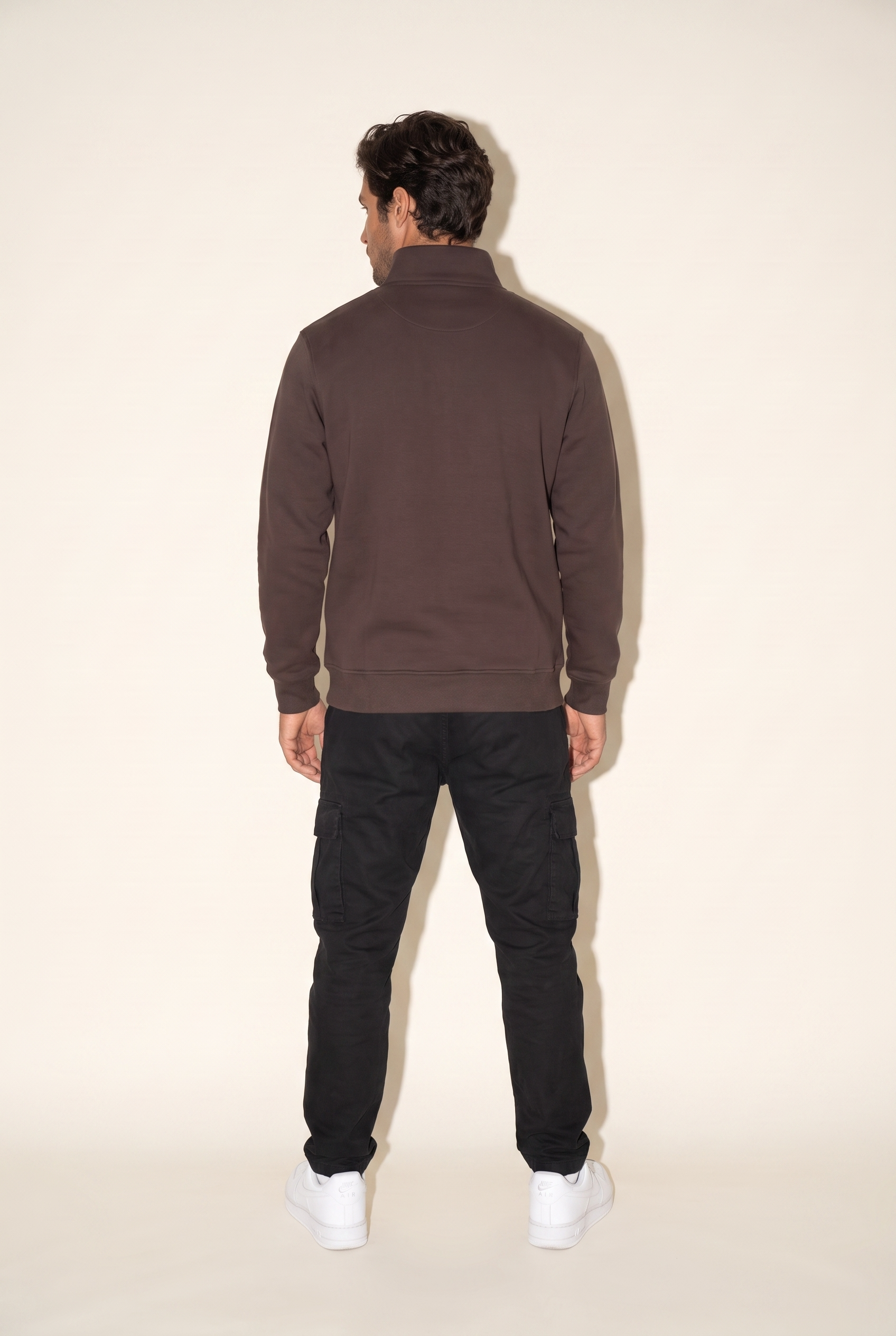 Dik Yaka 3 İplik Sweat (6203)