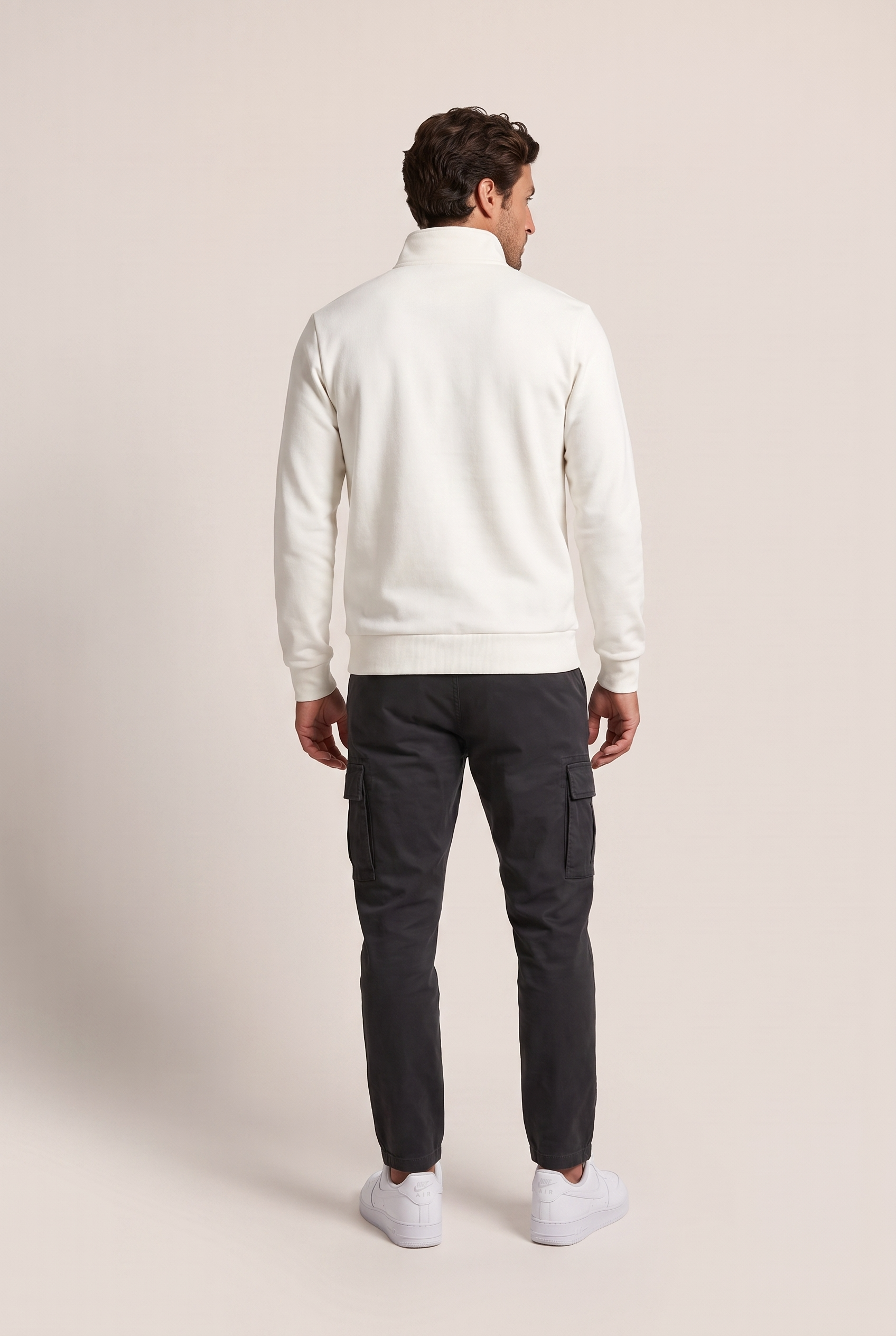 Dik Yaka 3 İplik Sg Sweat (6206)