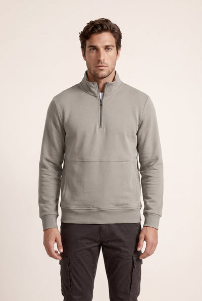 Dik Yaka 3 İplik Sg Sweat (6206)