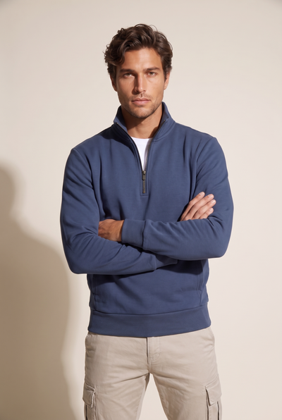 Dik Yaka 3 İplik Sg Sweat (6206)