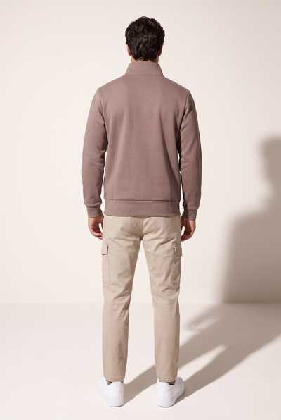 Dik Yaka 3 İplik Sg Sweat (6206)