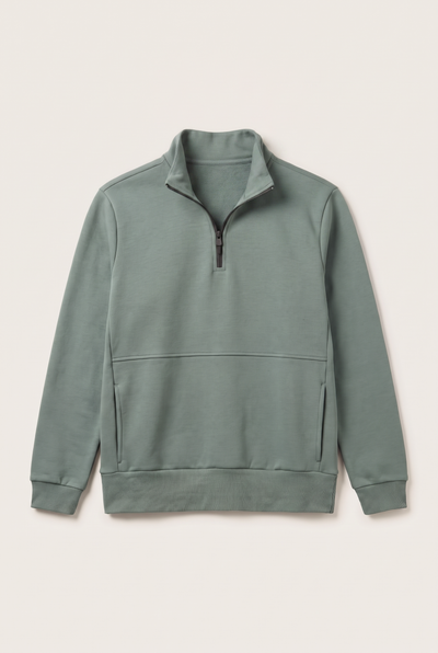 Dik Yaka 3 İplik Sg Sweat (6206)