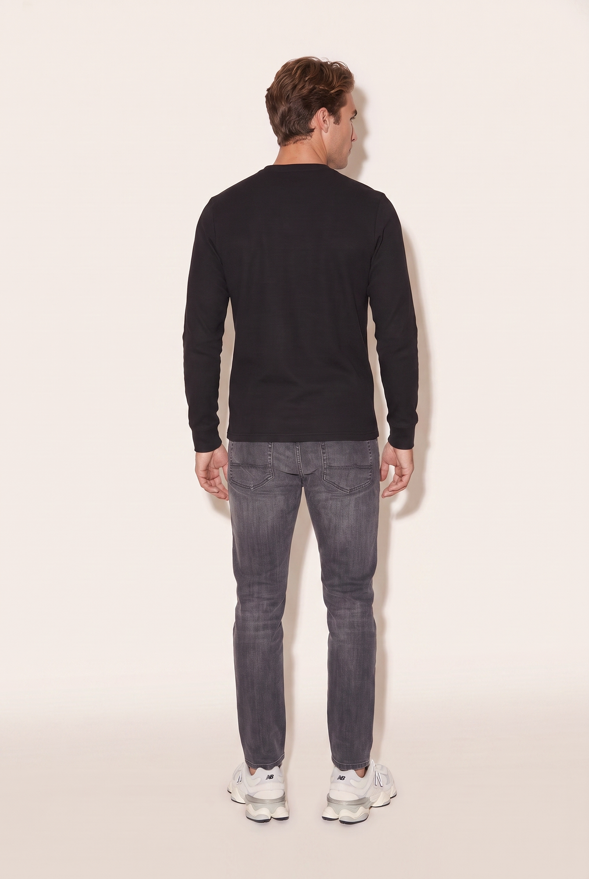 0 Yaka Basic Waffle Sweatshirt (6210)