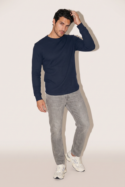 0 Yaka Basic Waffle Sweatshirt (6210)