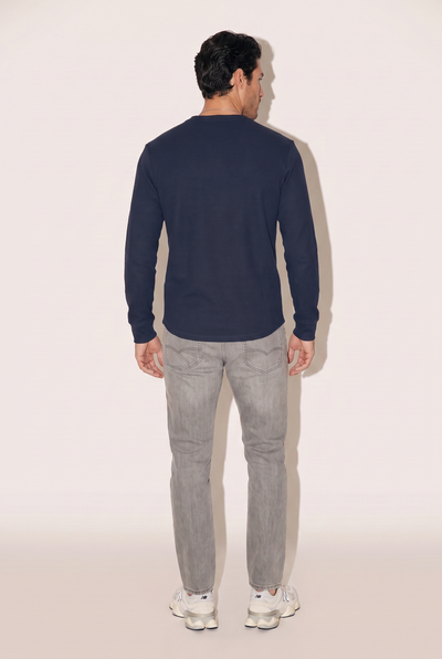 0 Yaka Basic Waffle Sweatshirt (6210)