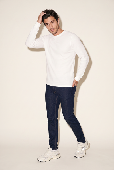 0 Yaka Basic Waffle Sweatshirt (6210)