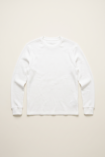 0 Yaka Basic Waffle Sweatshirt (6210)