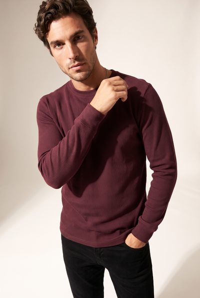 0 Yaka Basic Waffle Sweatshirt (6210)