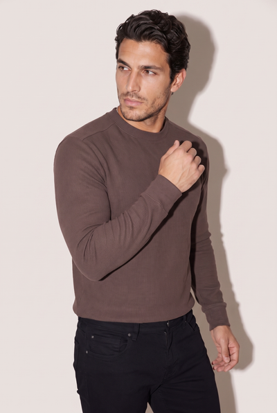 0 Yaka Basic Waffle Sweatshirt (6210)