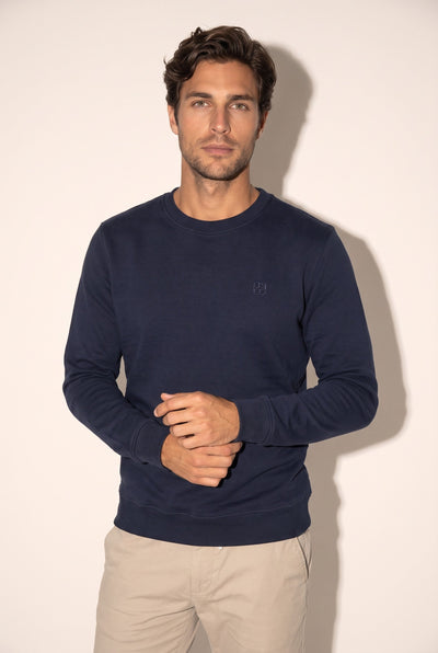 0 Yaka Nakışlı Selanik Sweat (6212)
