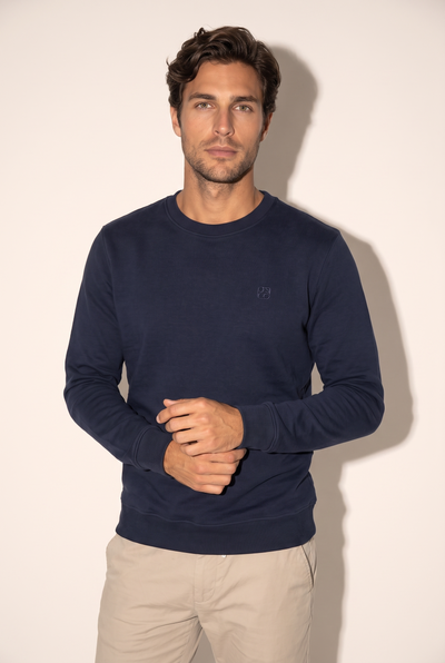 0 Yaka Nakışlı Selanik Sweat (6212)